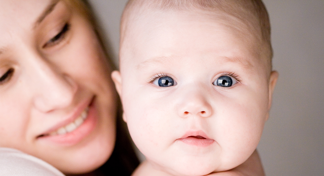 Mor og baby. Foto: Colourbox